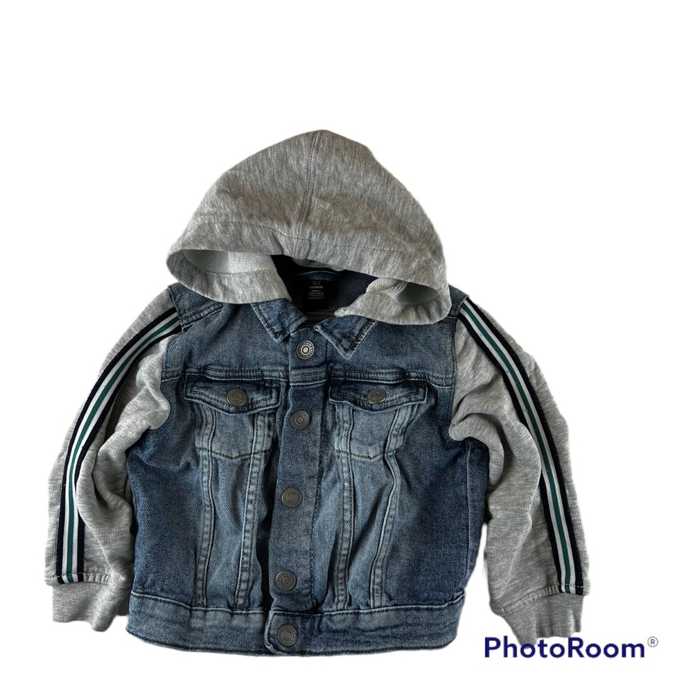 Hooded Denim Jacket